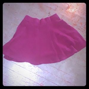 Maroon/ purple skirt